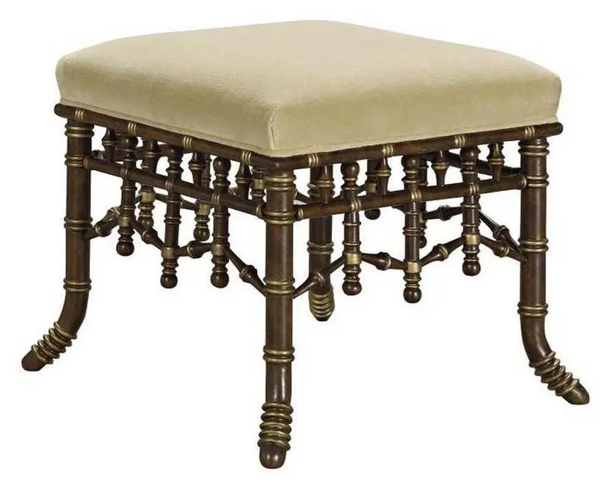 Hickory Chair HC6318-88 Faux Bamboo Bench Hickory Chair HC6318-88 Faux Bamboo Bench