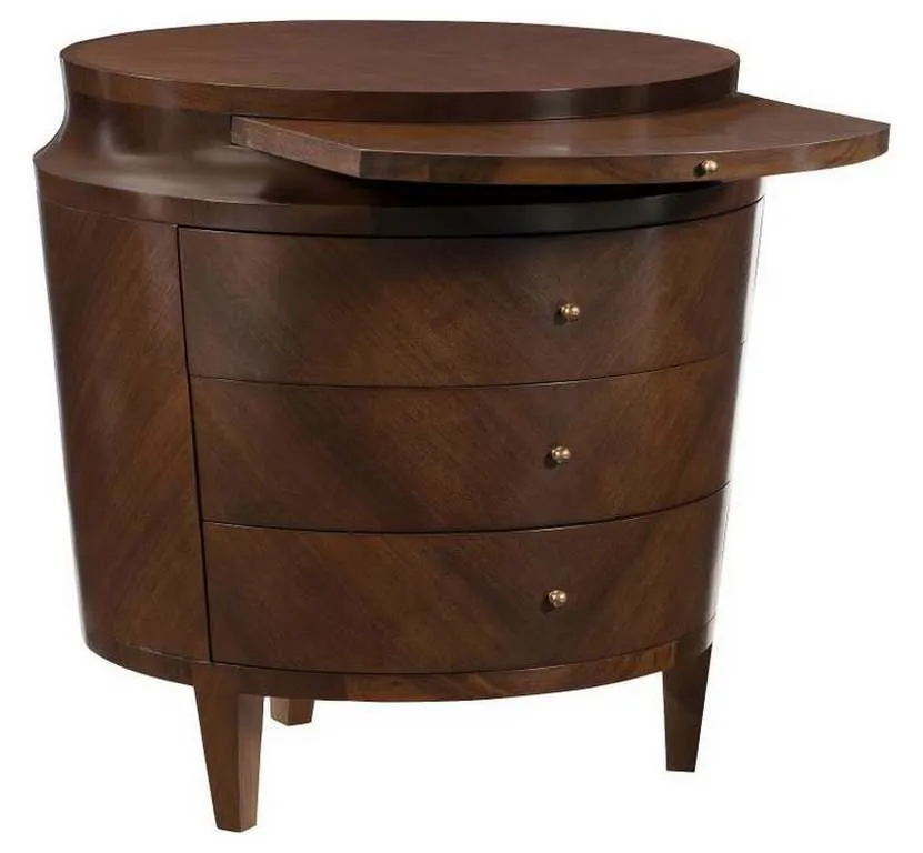 Hickory Chair HC7290-70 Scalloped Side Table Hickory Chair HC7290-70 Scalloped Side Table