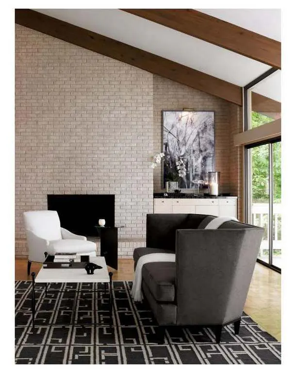 Hickory Chair HC787-80S Ionia Cocktail Table With Stone Top Hickory Chair HC787-80S Ionia Cocktail Table With Stone Top