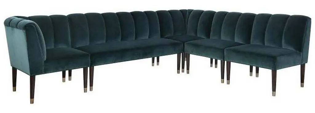 Hickory Chair HC8532-51 Inga Made To Measure Banquette Hickory Chair HC8532-51 Inga Made To Measure Banquette