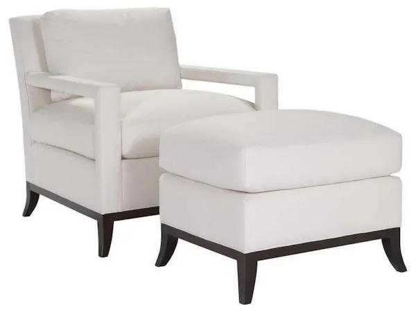 Hickory Chair PE257-50 Manhattan Ottoman Hickory Chair PE257-50 Manhattan Ottoman