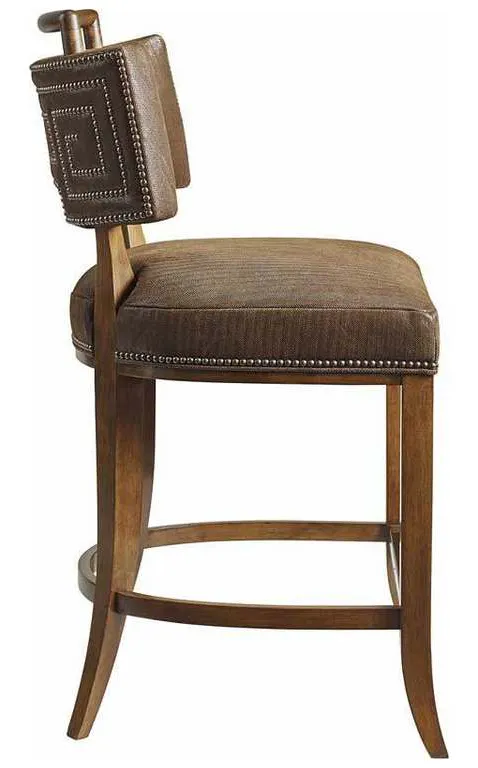 Hickory Chair HC3409-03 Saint Giorgio Counter Stool With Handle Hickory Chair HC3409-03 Saint Giorgio Counter Stool With Handle