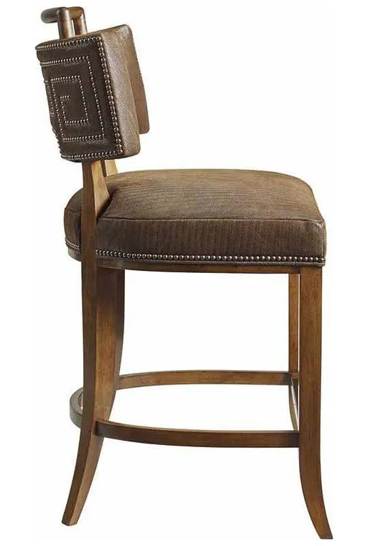 Hickory Chair HC3409-03 Saint Giorgio Counter Stool With Handle Hickory Chair HC3409-03 Saint Giorgio Counter Stool With Handle