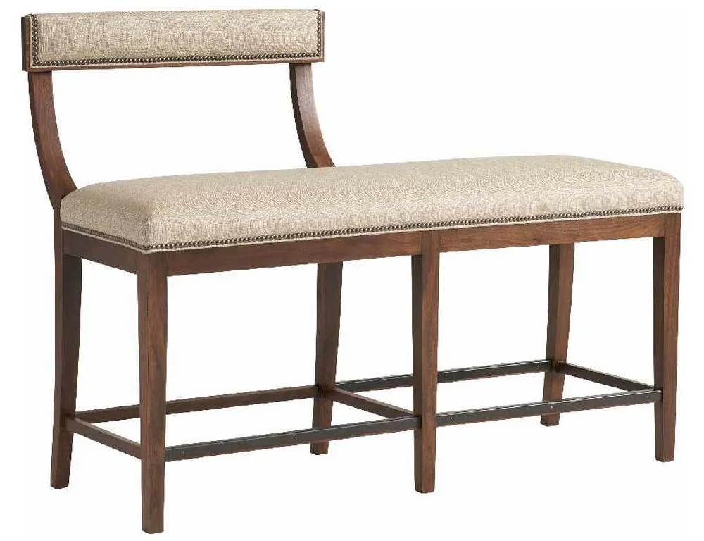 Hickory Chair HC7210-53 Split Klismos Bench Lsf Hickory Chair HC7210-53 Split Klismos Bench Lsf