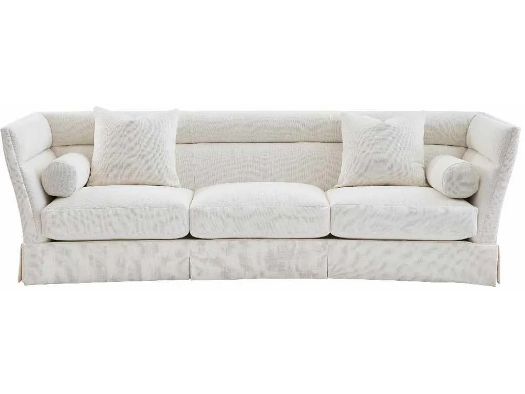 Hickory Chair HC7225-08S Questa Skirted Sofa