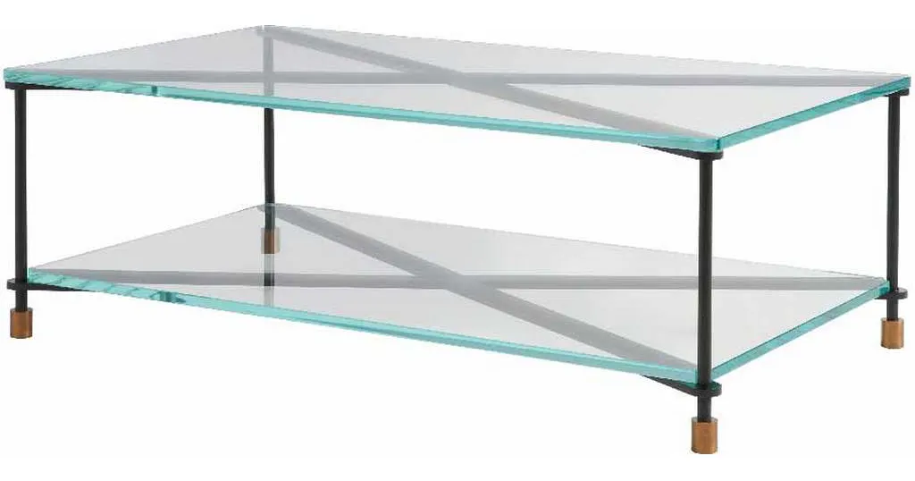 Hickory Chair HC7278-10 Campaign Cocktail Table Hickory Chair HC7278-10 Campaign Cocktail Table
