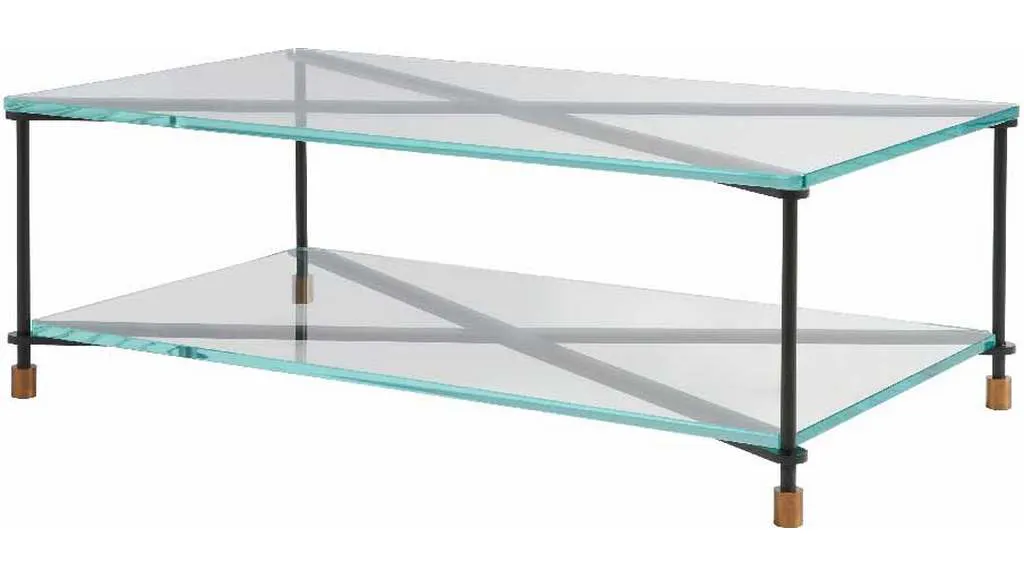 Hickory Chair HC7278-10 Campaign Cocktail Table Hickory Chair HC7278-10 Campaign Cocktail Table