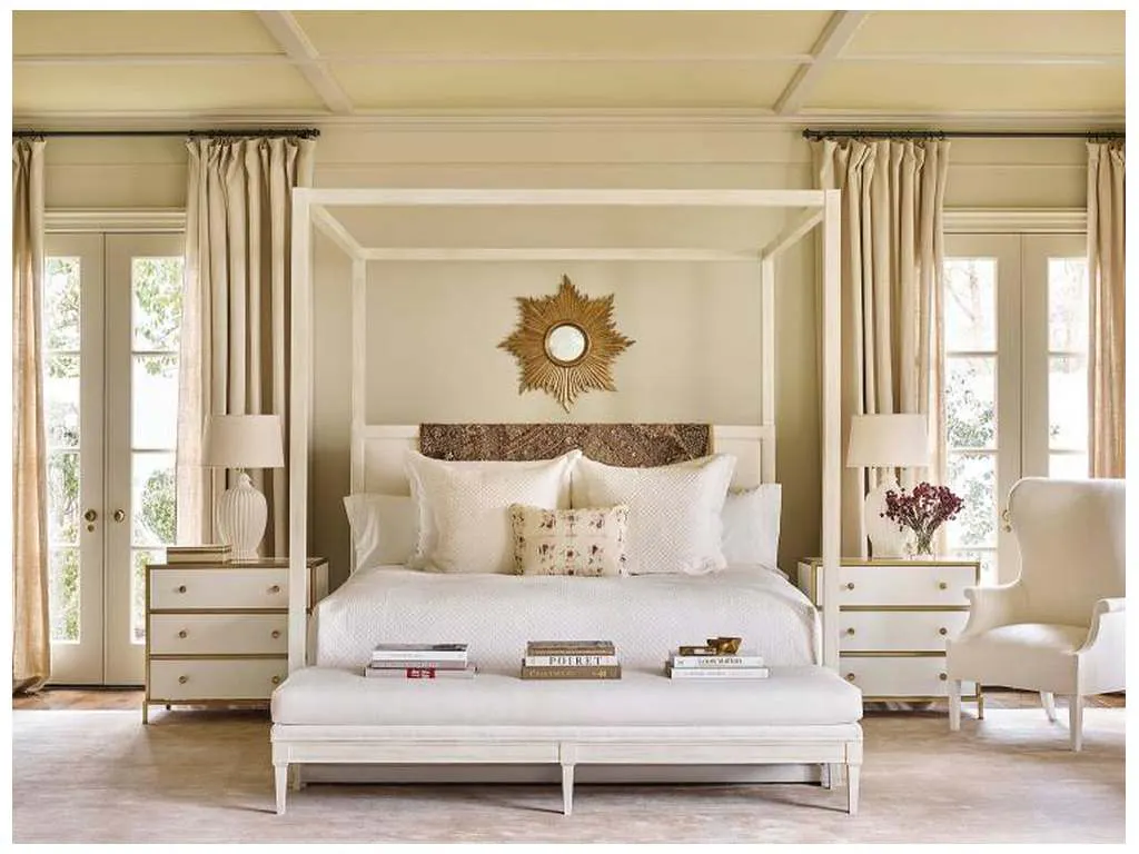Hickory Chair HC1355-10 Normandy Canopy Bed King Hickory Chair HC1355-10 Normandy Canopy Bed King