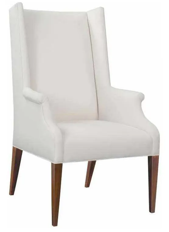 Hickory Chair HC150-13 Martin Host Chair with Tight Seat and Arms Mah Hickory Chair HC150-13 Martin Host Chair with Tight Seat and Arms Mah