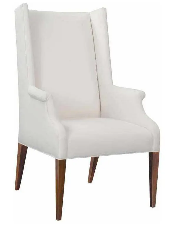 Hickory Chair HC150-13 Martin Host Chair with Tight Seat and Arms Mah Hickory Chair HC150-13 Martin Host Chair with Tight Seat and Arms Mah