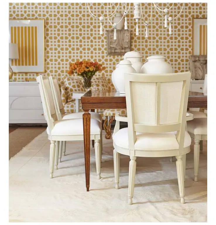 Hickory Chair HC1533-01 Velours Dining Arm Chair Hickory Chair HC1533-01 Velours Dining Arm Chair