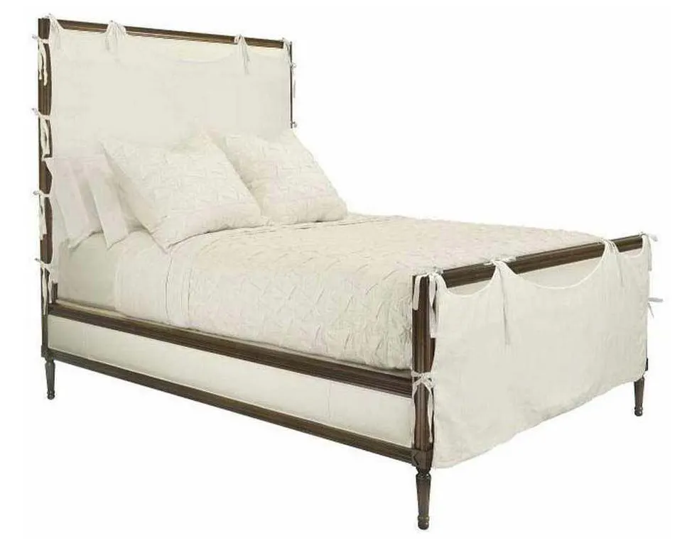 Hickory Chair HC1554-18 Candler Queen Bed with Slipcover Hickory Chair HC1554-18 Candler Queen Bed with Slipcover