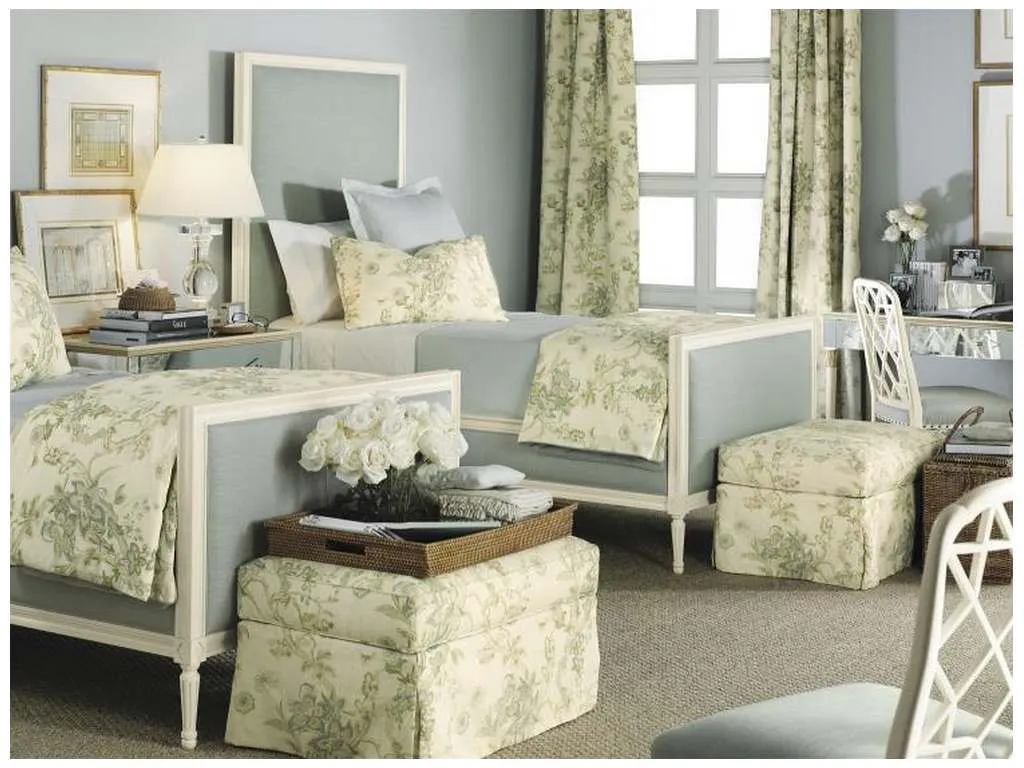 Hickory Chair HC1553-10 Candler Twin Bed Hickory Chair HC1553-10 Candler Twin Bed