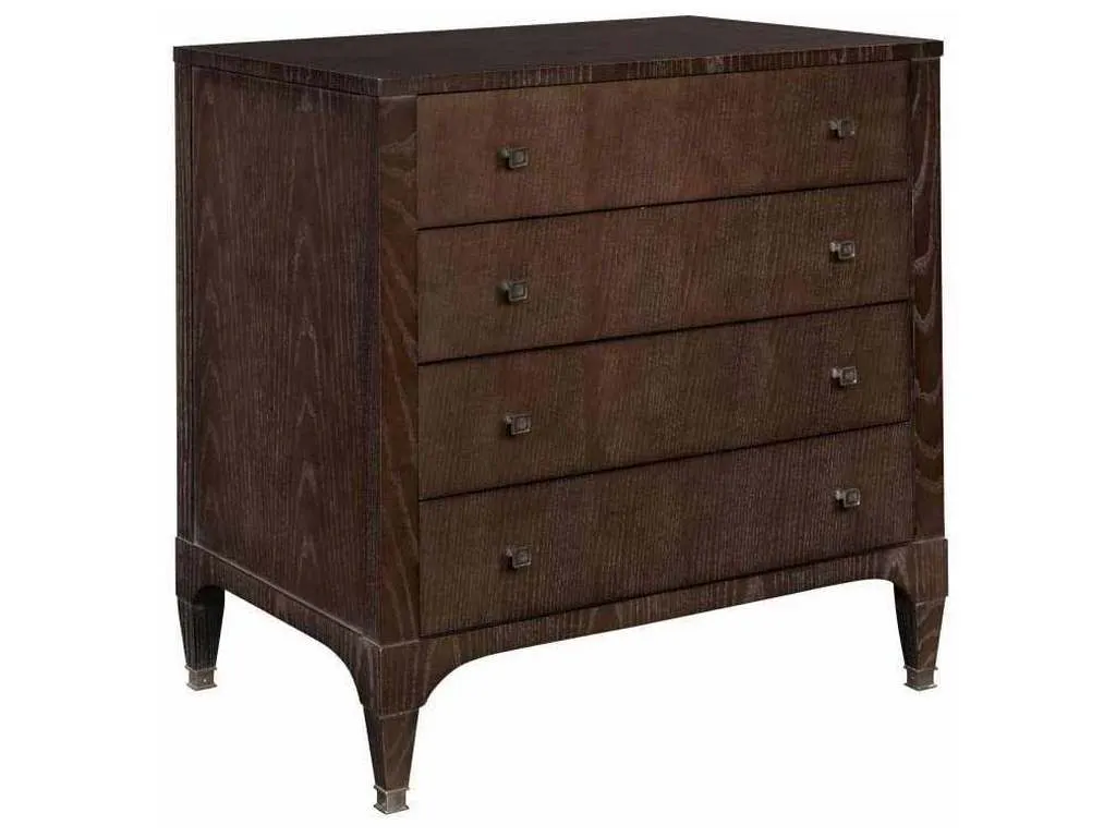 Hickory Chair HC166-20 Artisan Small Four Drawer Chest Ash
