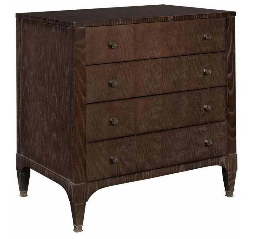 Hickory Chair HC166-20 Artisan Small Four Drawer Chest Ash Hickory Chair HC166-20 Artisan Small Four Drawer Chest Ash
