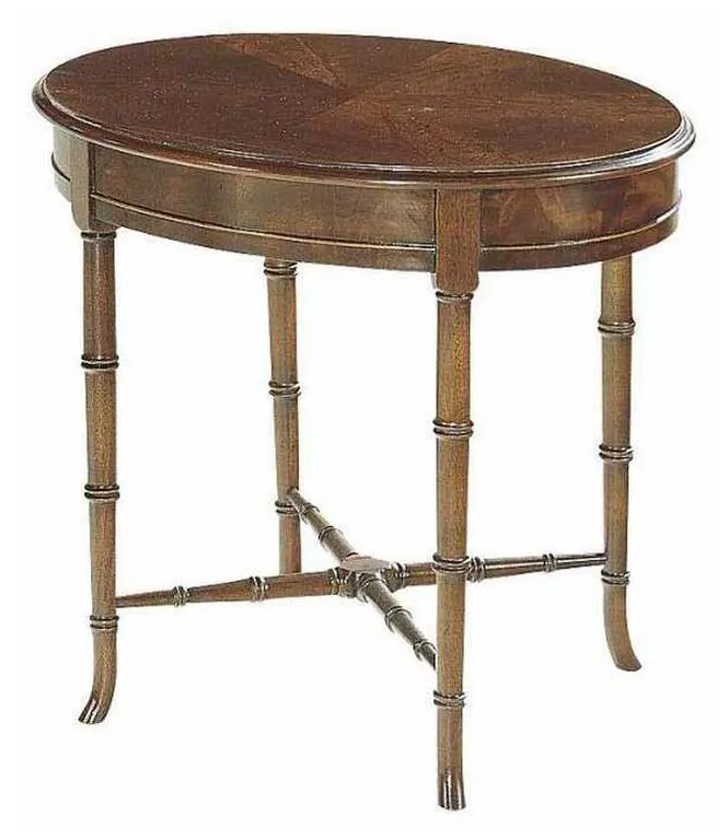 Hickory Chair HC2334-60 Oval Regency Accessory Table Hickory Chair HC2334-60 Oval Regency Accessory Table