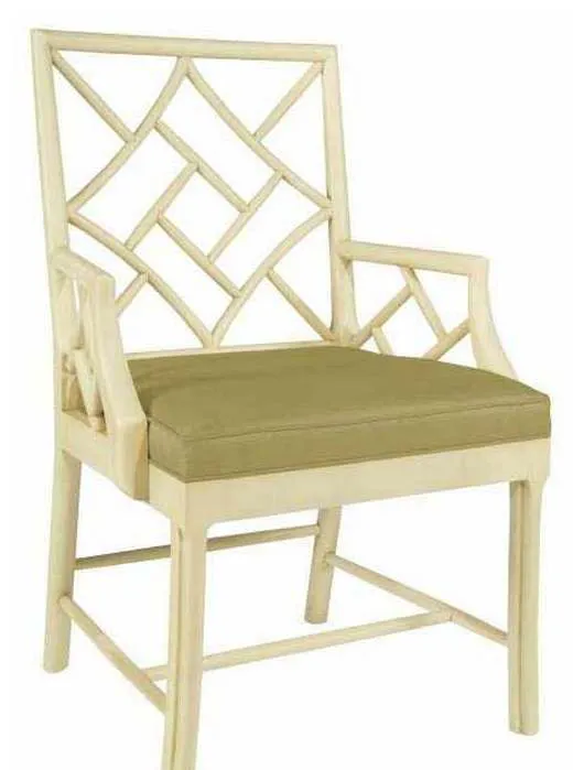 Hickory Chair HC2551-10 Fretwork Arm Chair Hickory Chair HC2551-10 Fretwork Arm Chair