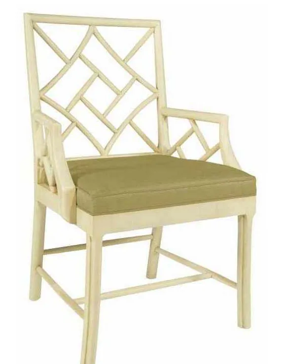 Hickory Chair HC2551-10 Fretwork Arm Chair Hickory Chair HC2551-10 Fretwork Arm Chair