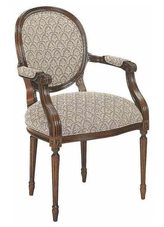 Hickory Chair HC3105-11 Louis XVI Arm Chair Hickory Chair HC3105-11 Louis XVI Arm Chair