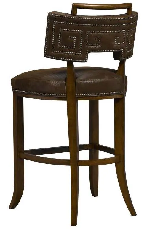 Hickory Chair HC3409-04 Saint Giorgio Bar Stool With Handle Hickory Chair HC3409-04 Saint Giorgio Bar Stool With Handle