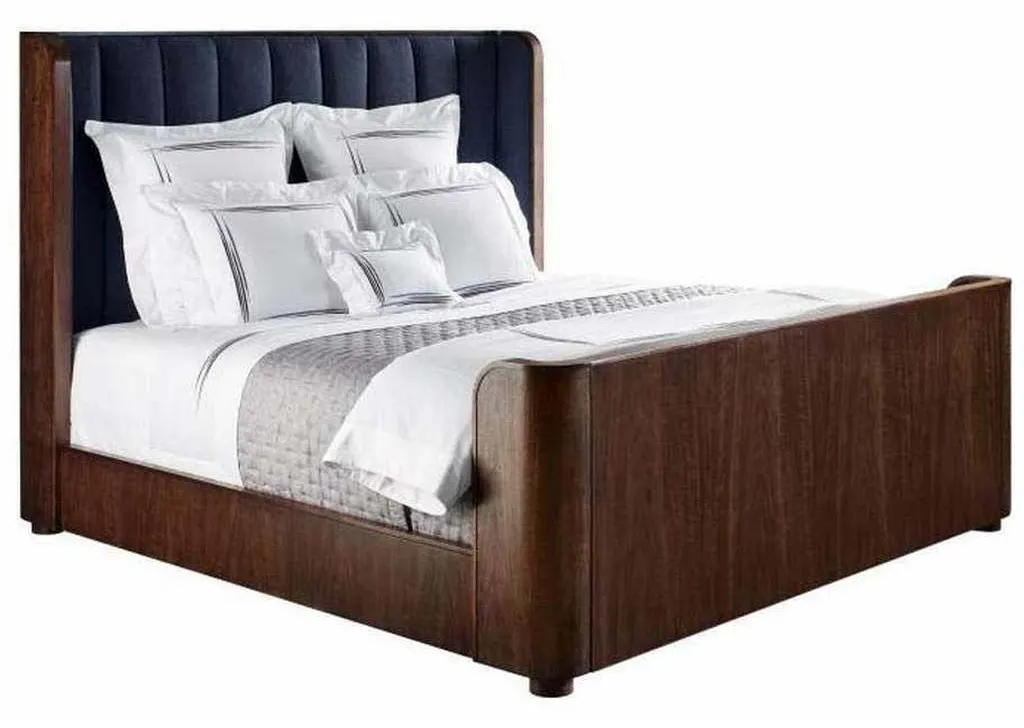Hickory Chair HC3455-10 Laucala Channeled Upholstered Bed King Hickory Chair HC3455-10 Laucala Channeled Upholstered Bed King