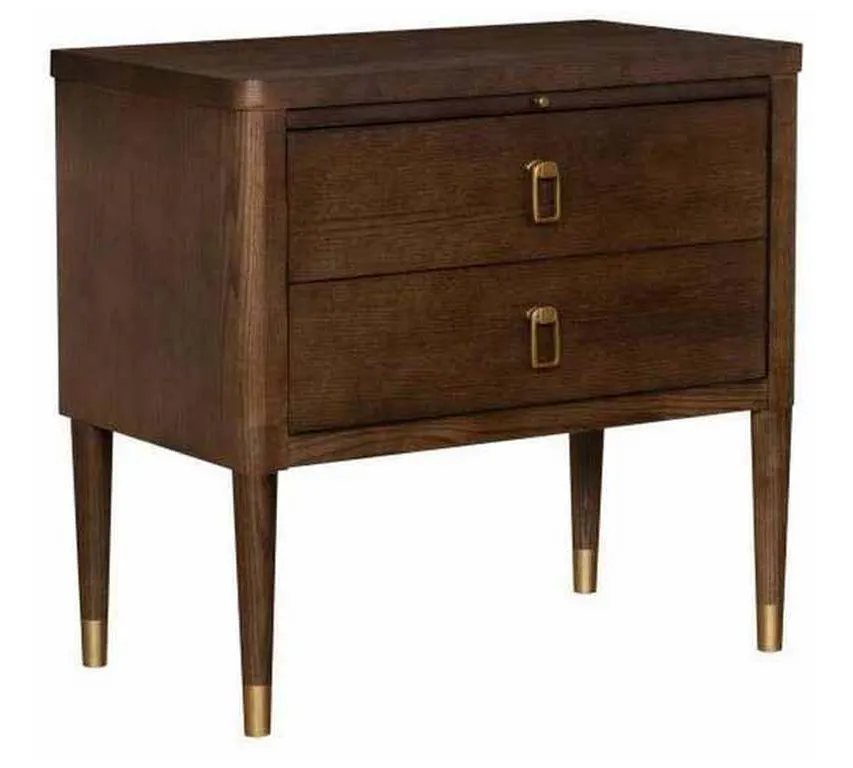 Hickory Chair HC3469-70 Sydney Side Table Nightstand Hickory Chair HC3469-70 Sydney Side Table Nightstand