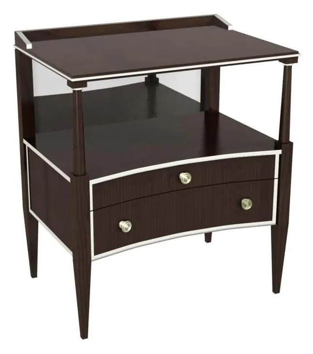 Hickory Chair HC6466-70 Isabella Bedside Table Hickory Chair HC6466-70 Isabella Bedside Table