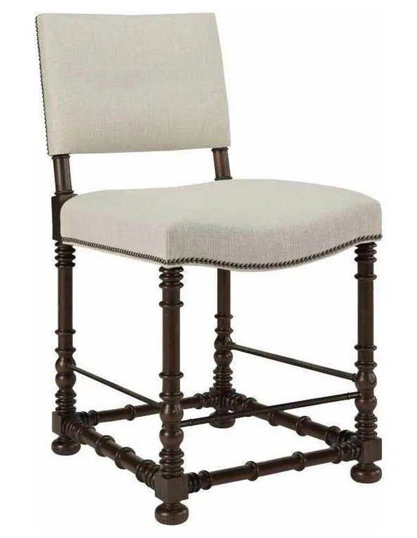 Hickory Chair HC709-03 Blackstone Counter Stool Walnut Hickory Chair HC709-03 Blackstone Counter Stool Walnut