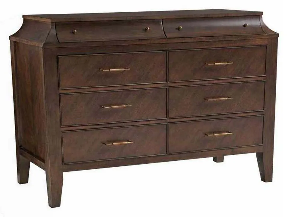 Hickory Chair HC7272-71 Scalloped Anegre Chest Hickory Chair HC7272-71 Scalloped Anegre Chest