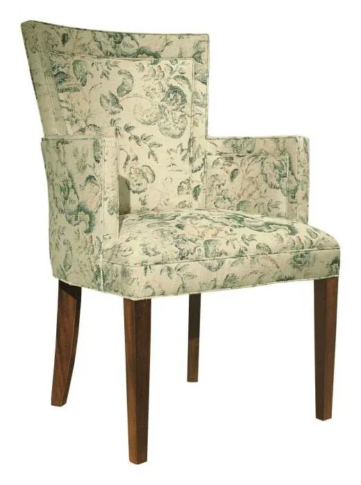 Hickory Chair HC7651-10 Flare Back Dining Arm Chair Hickory Chair HC7651-10 Flare Back Dining Arm Chair