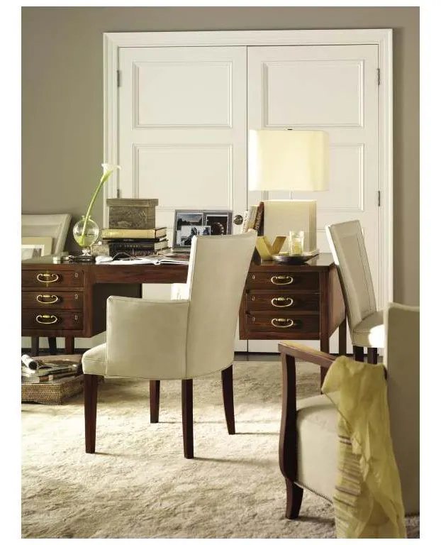 Hickory Chair HC7651-10 Flare Back Dining Arm Chair Hickory Chair HC7651-10 Flare Back Dining Arm Chair