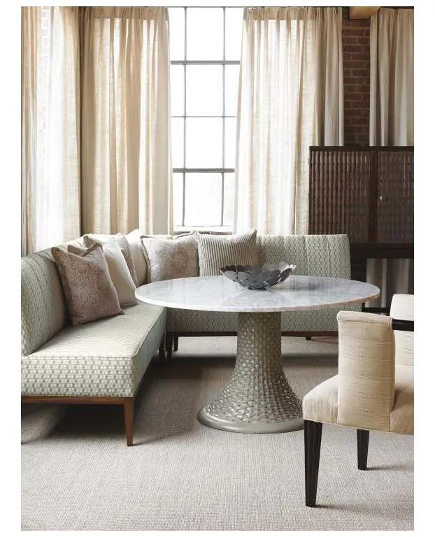 Hickory Chair HC7943-80 Miami Stone Top Hickory Chair HC7943-80 Miami Stone Top