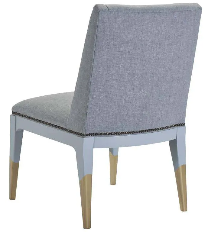 Hickory Chair HC8506-12 Tate Side Chair with Painted Sabots Hickory Chair HC8506-12 Tate Side Chair with Painted Sabots