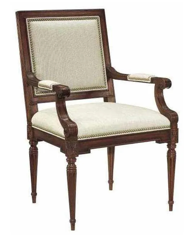 Hickory Chair HC9751-01 Louis XVI Arm Chair Hickory Chair HC9751-01 Louis XVI Arm Chair