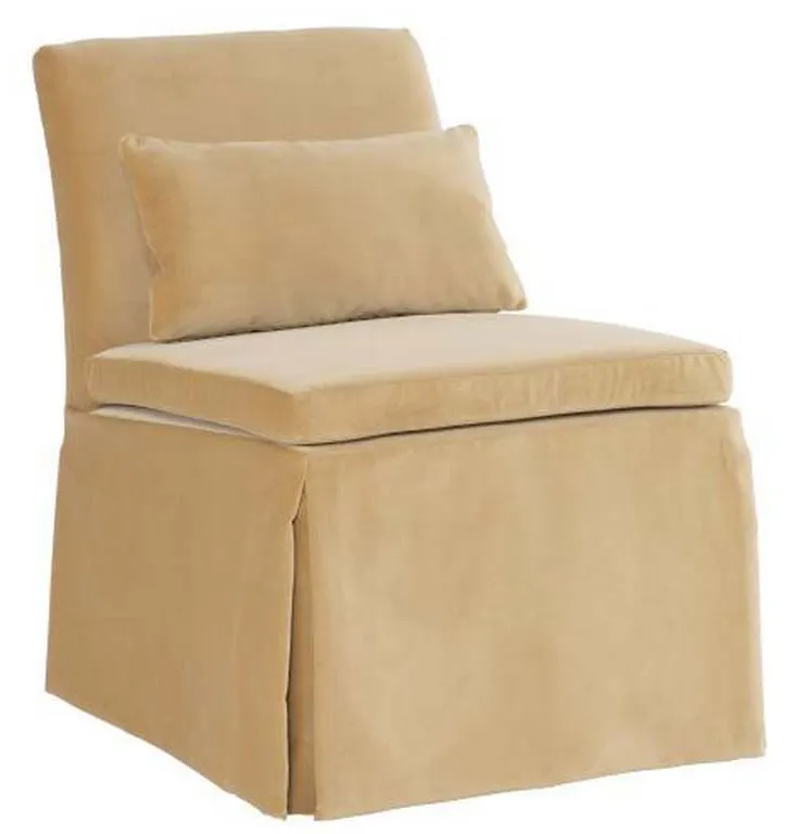 Hickory Chair HC1317-23S Georgette Skirted Slipper Chair Hickory Chair HC1317-23S Georgette Skirted Slipper Chair