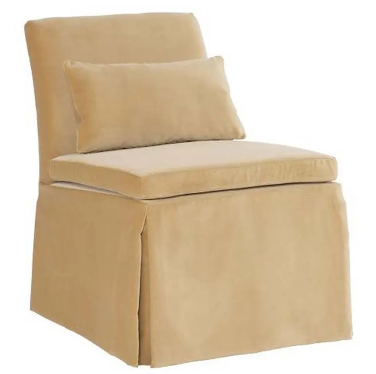 Hickory Chair HC1317-23S Georgette Skirted Slipper Chair Hickory Chair HC1317-23S Georgette Skirted Slipper Chair