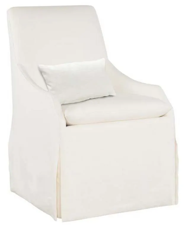 Hickory Chair HC1319-01 Mila Skirted Dining Chair Hickory Chair HC1319-01 Mila Skirted Dining Chair