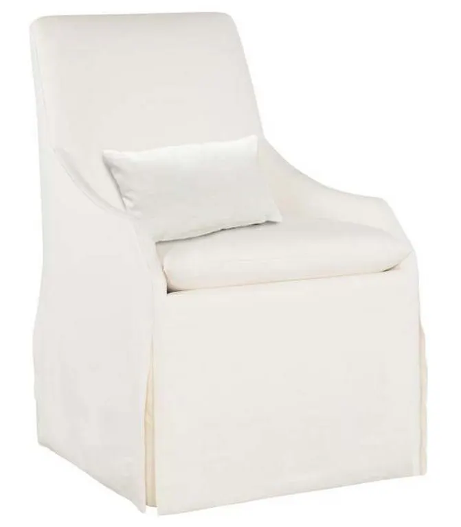 Hickory Chair HC1319-01 Mila Skirted Dining Chair Hickory Chair HC1319-01 Mila Skirted Dining Chair