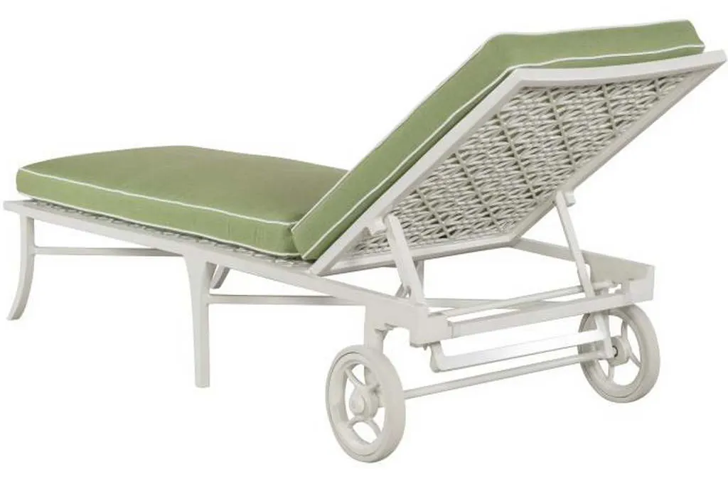 Hickory Chair HCD8900-37-W Haret Chaise Cloud White Hickory Chair HCD8900-37-W Haret Chaise Cloud White