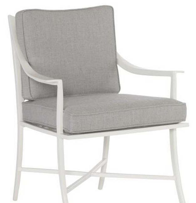Hickory Chair HCD8900-01-W Haret Dining Chair Cloud White Hickory Chair HCD8900-01-W Haret Dining Chair Cloud White