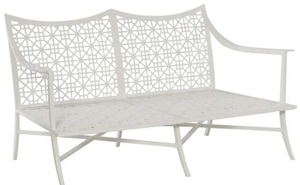 Hickory Chair HCD8900-58-W Haret Loveseat Cloud White Hickory Chair HCD8900-58-W Haret Loveseat Cloud White