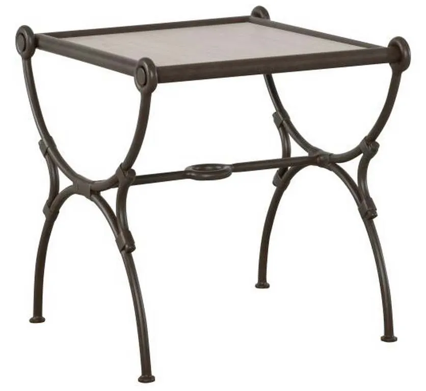 Hickory Chair HCD8981-V-STK Ibis End Table Verdigris Hickory Chair HCD8981-V-STK Ibis End Table Verdigris