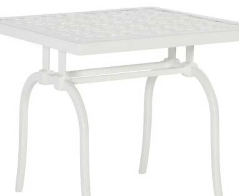 Hickory Chair HCD8986-W-STK Haret End Table Cloud White Hickory Chair HCD8986-W-STK Haret End Table Cloud White