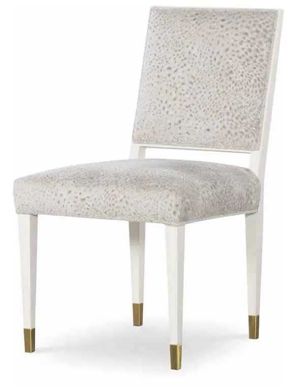 Highland House 1175 Beatrix Dining Chair with Antique Brass Highland House 1175 Beatrix Dining Chair with Antique Brass