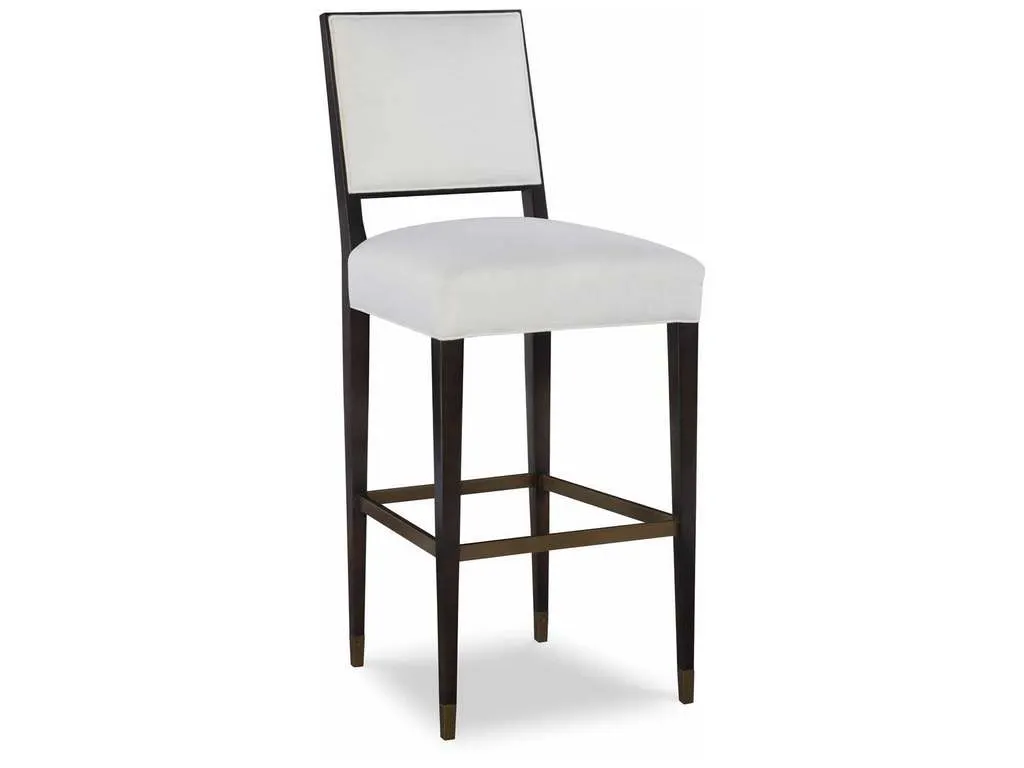 Highland House 1175B  Beatrix Bar Stool with Antique Brass