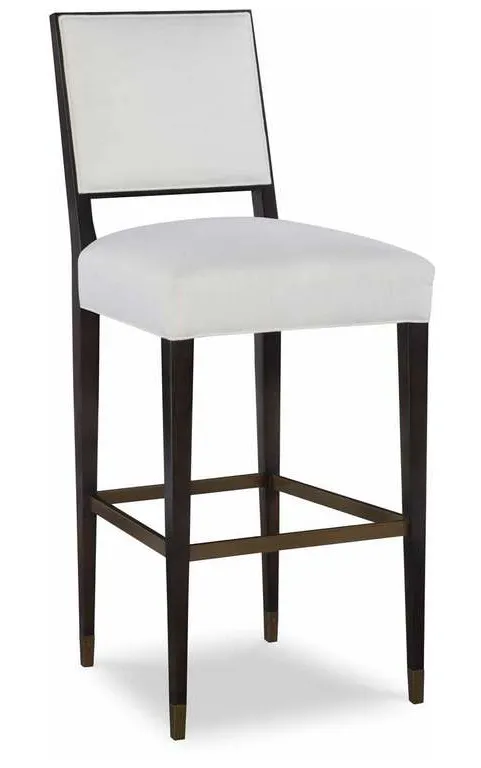 Highland House 1175B Beatrix Bar Stool with Antique Brass Highland House 1175B Beatrix Bar Stool with Antique Brass