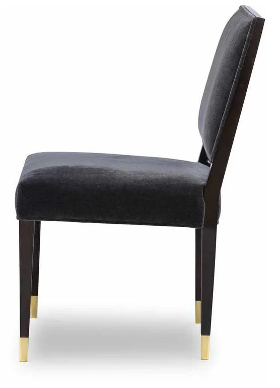 Highland House 1176 Beatrix Dining Chair with Brushed Nickel Highland House 1176 Beatrix Dining Chair with Brushed Nickel
