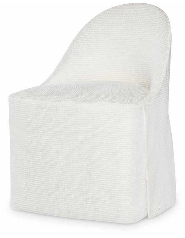 Highland House 1193C Yardley Skirted Dining Chair with Casters Highland House 1193C Yardley Skirted Dining Chair with Casters