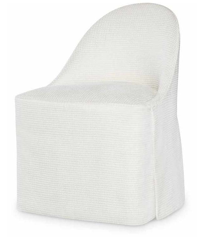 Highland House 1193C Yardley Skirted Dining Chair with Casters Highland House 1193C Yardley Skirted Dining Chair with Casters