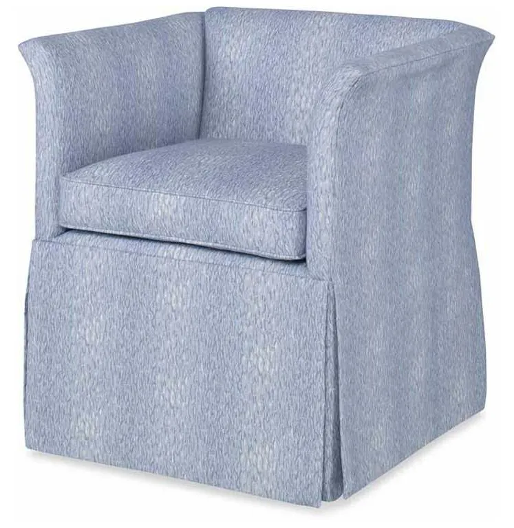 Highland House 1319SW Catbird Skirted Swivel Chair Highland House 1319SW Catbird Skirted Swivel Chair